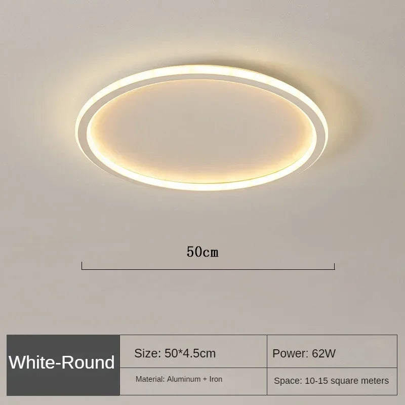 Modern Round Ceiling Lamp in Nordic Design
