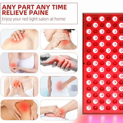 Red Light Therapy Panel for Effective Skincare and Pain Relief