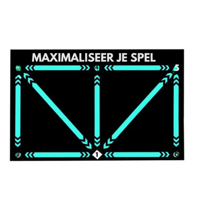 Interactive Football Training Mat – Perfect for Practicing Dribbling, Passing, and Ball Control