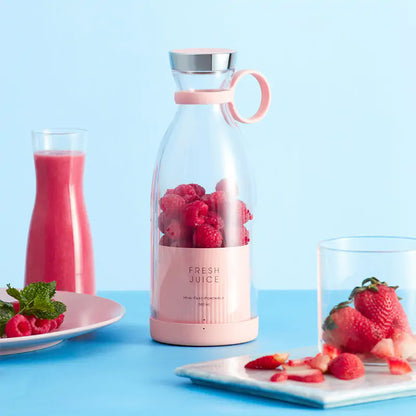 Portable Blender with Rechargeable Battery – Ideal for Smoothies and Shakes on the Go
