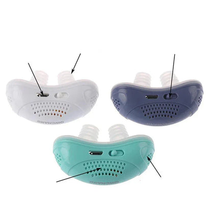 Silent Anti-Snoring Device with Nasal Breathing & Air Filter