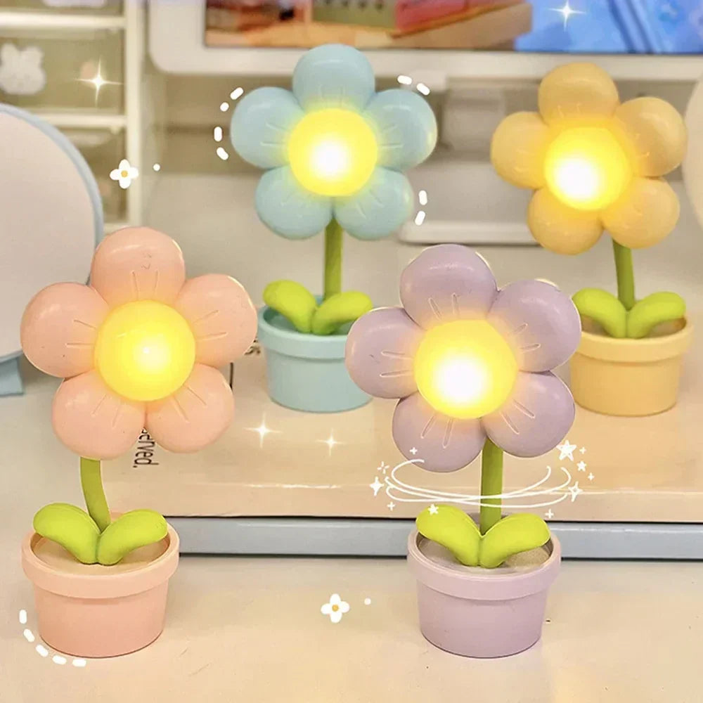 Children’s Flower Night Light – LED Table Lamp for the Kids’ Room