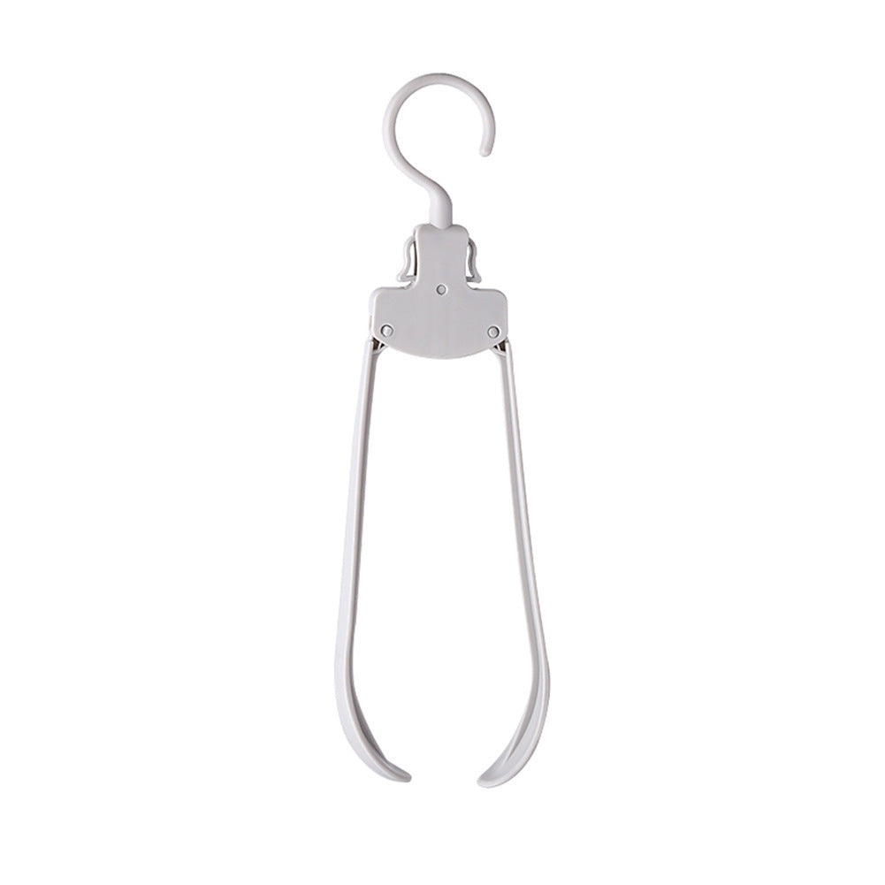 Foldable Clothes Hanger with Compact Design for Easy Storage