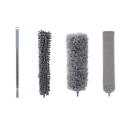 Adjustable Dust Cleaner with Microfiber Attachment