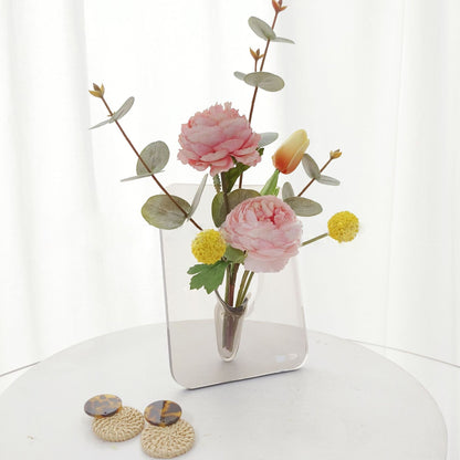 Transparent Acrylic Flower Vase