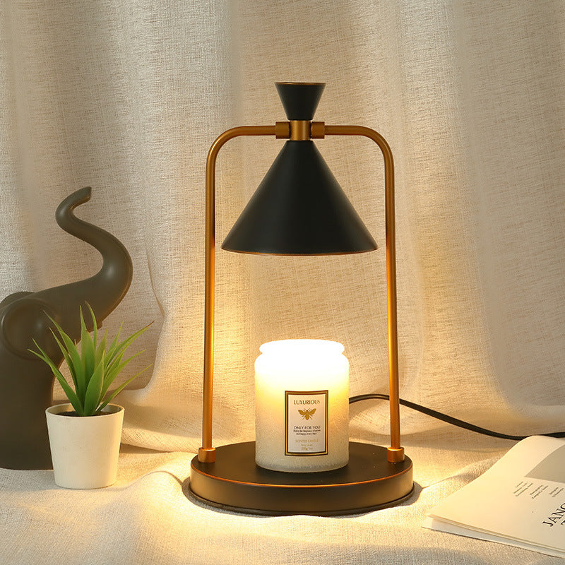 Vintage Candle Warmer with Lamp Function