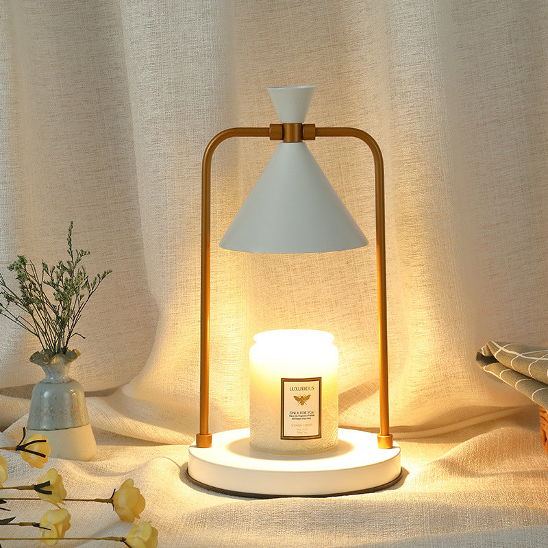 Vintage Candle Warmer with Lamp Function