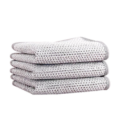 Hygienic Cleaning Cloth Made of Silver Wire