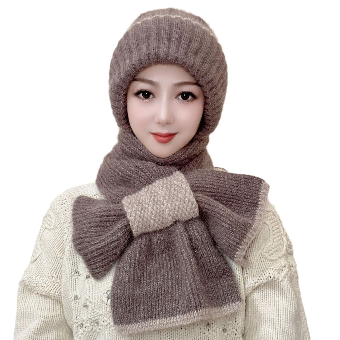 Winter Beanie Scarf for Ultimate Protection