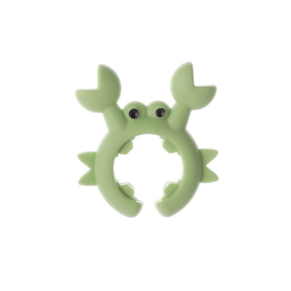 Crab-Shaped Spoon Holder – 2-Piece Silicone Set