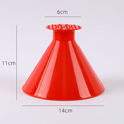 Car Ice Scraper with Ergonomic Handle