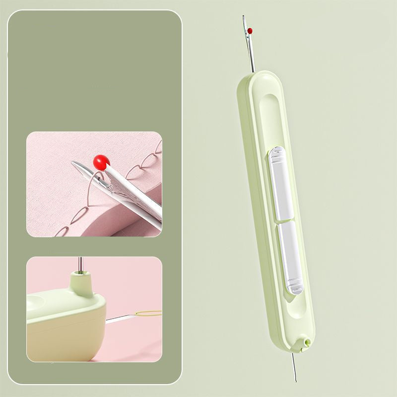 Practical 2-in-1 Needle Threader for Handcrafts