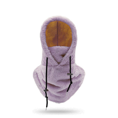 Fleece Hood for Cold Weather During Outdoor Activities
