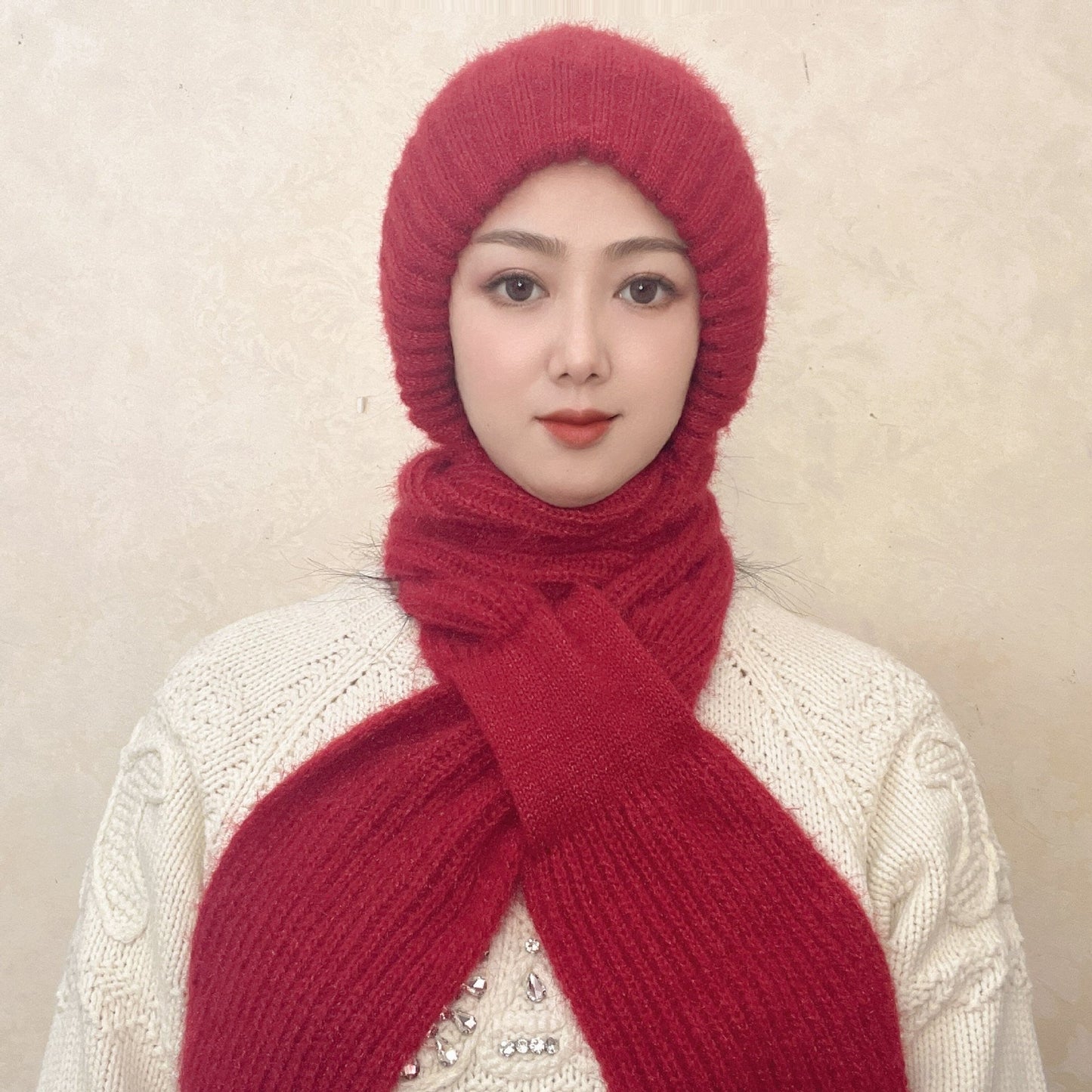 Winter Beanie Scarf for Ultimate Protection