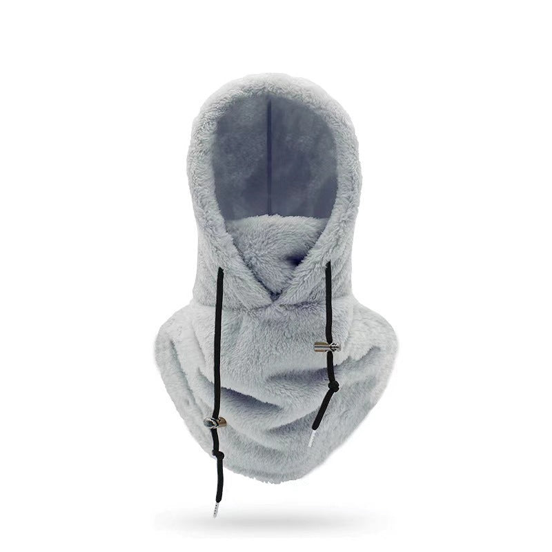 Fleece Hood for Cold Weather During Outdoor Activities