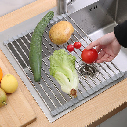 Roll-Up Drying Rack – Flexible Drying Stand for Kitchen and Bathroom