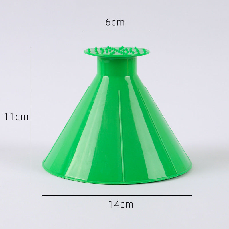 Car Ice Scraper with Ergonomic Handle