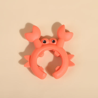 Crab-Shaped Spoon Holder – 2-Piece Silicone Set