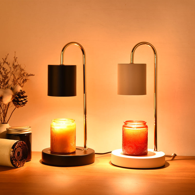 Aromatic Candle Warmer with Elegant Lamp Design
