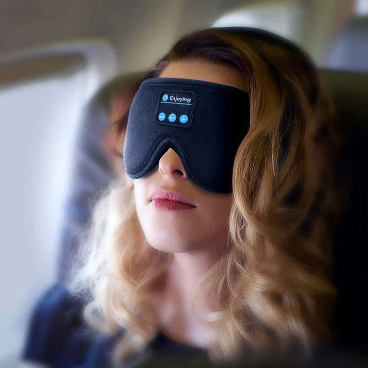 Sleep Mask with Bluetooth & Music – Comfortable Eye Mask for Relaxed Sleep