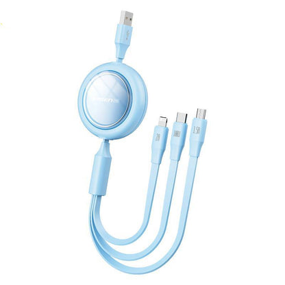 Practical 3-in-1 Charging Cable