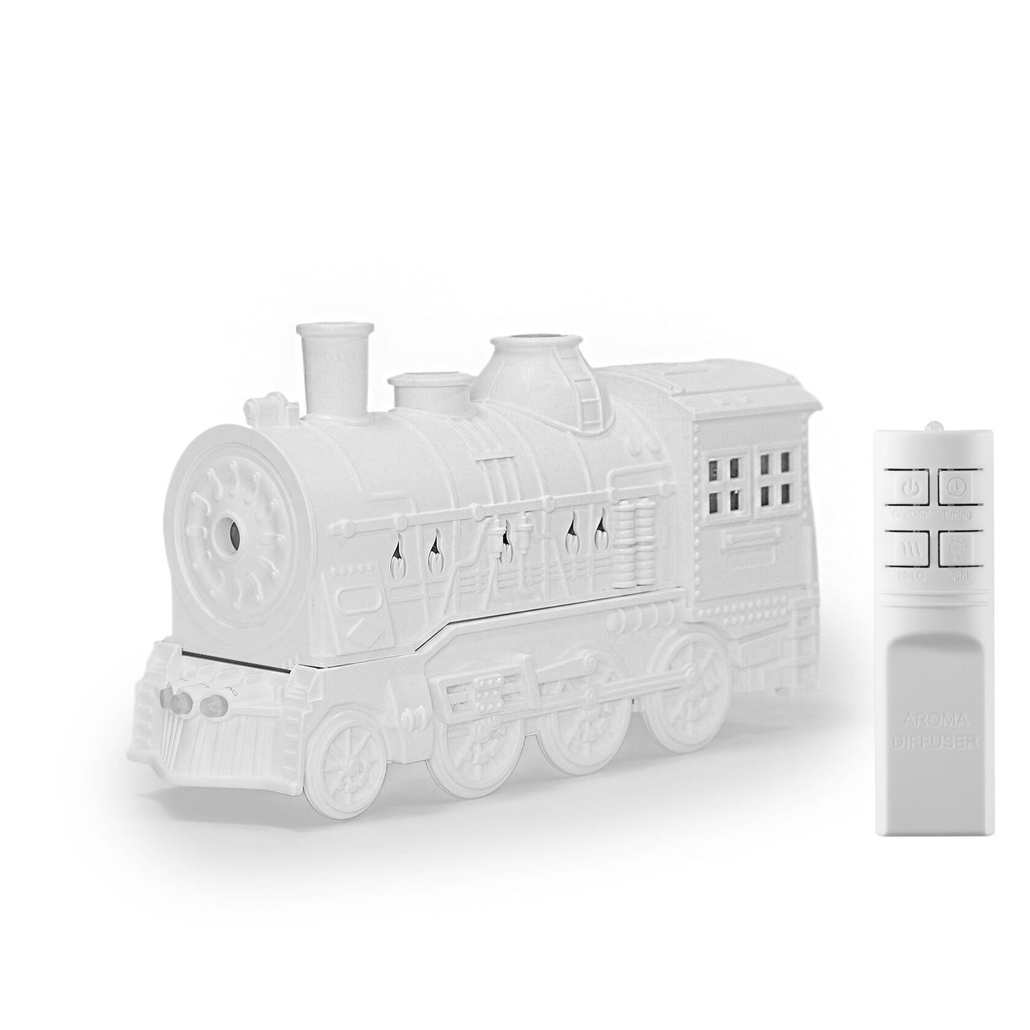 Aromatic Air Humidifier in Nostalgic Locomotive Design