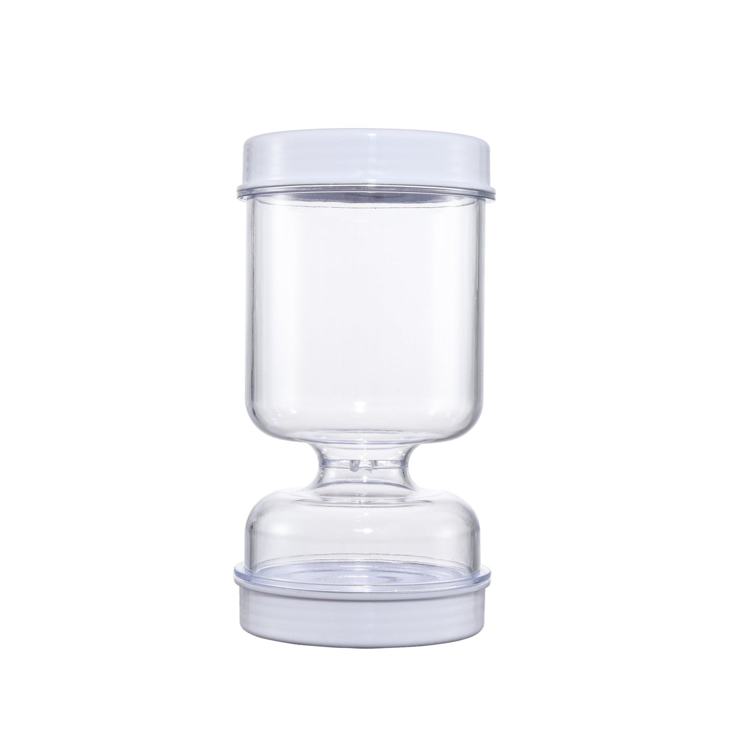 Fresh-Keeping Glass Container with Strainer and Water Circulation