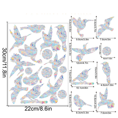 Colorful Rainbow Window Film for Sunlight Effects