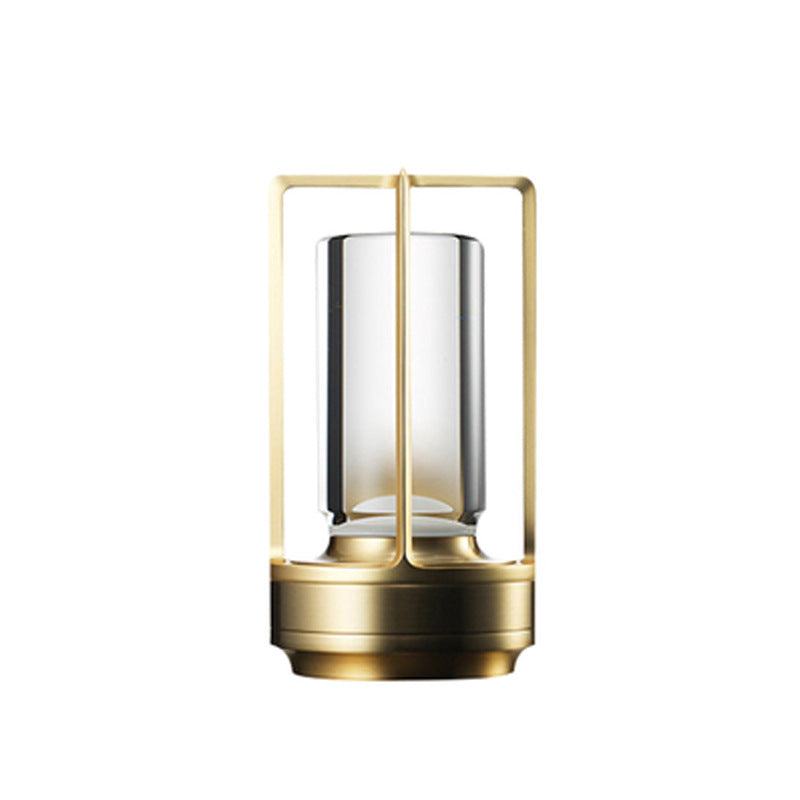 Industrial Metal Table Lamp in Retro Style