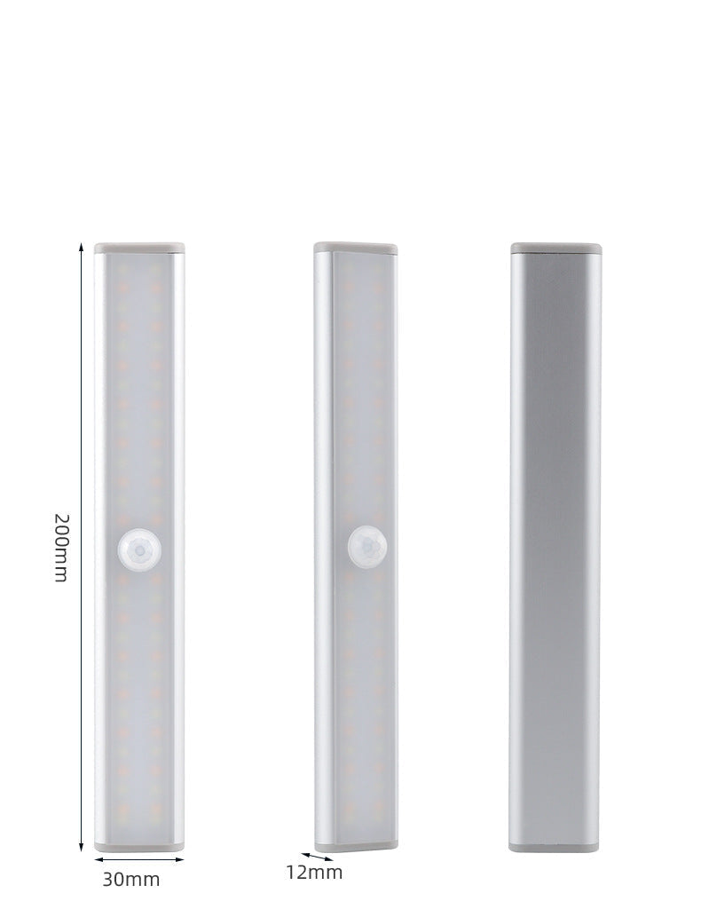 Cordless LED Light Strip with Automatic Motion Sensor