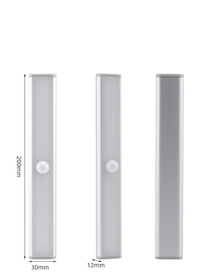 Cordless LED Light Strip with Automatic Motion Sensor
