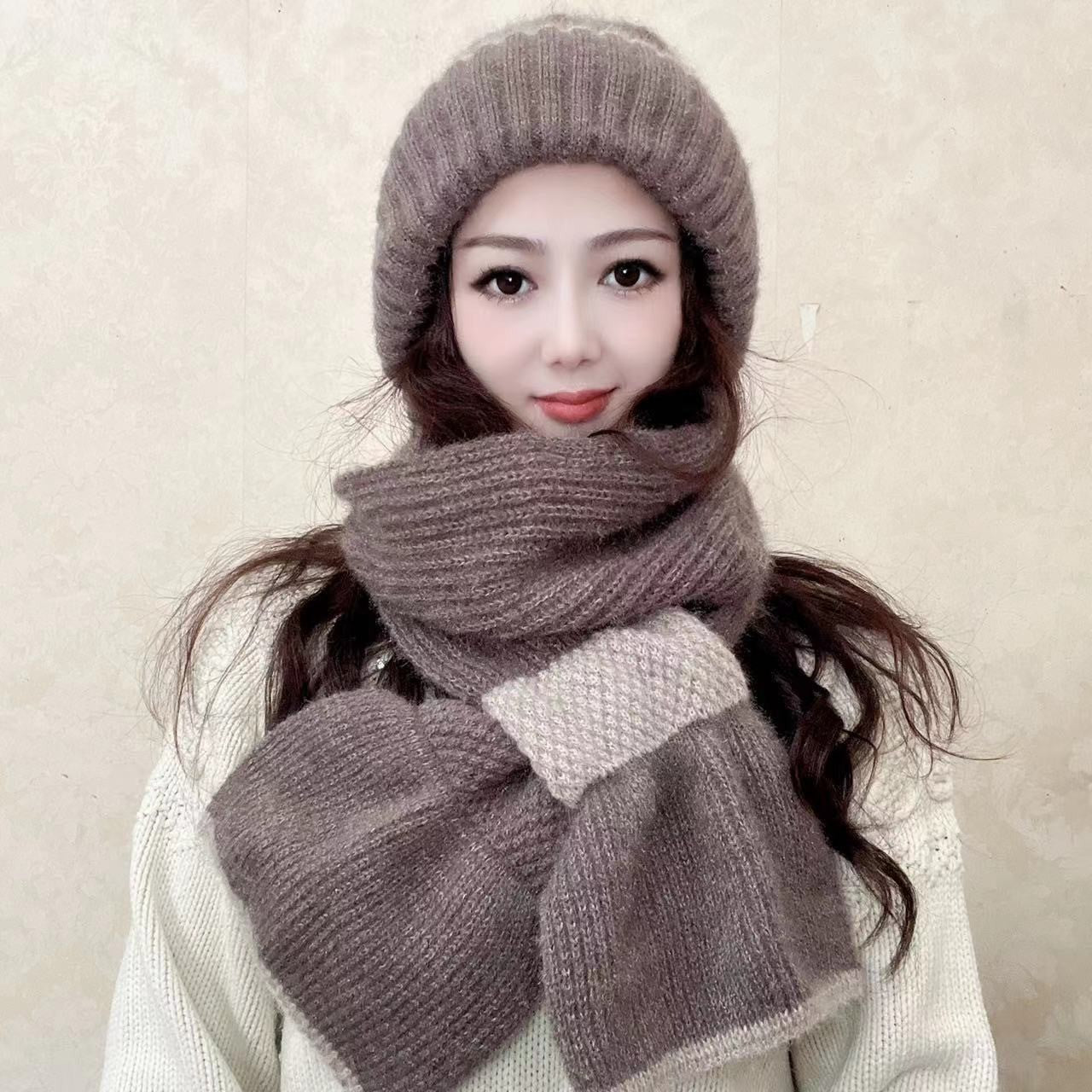 Winter Beanie Scarf for Ultimate Protection