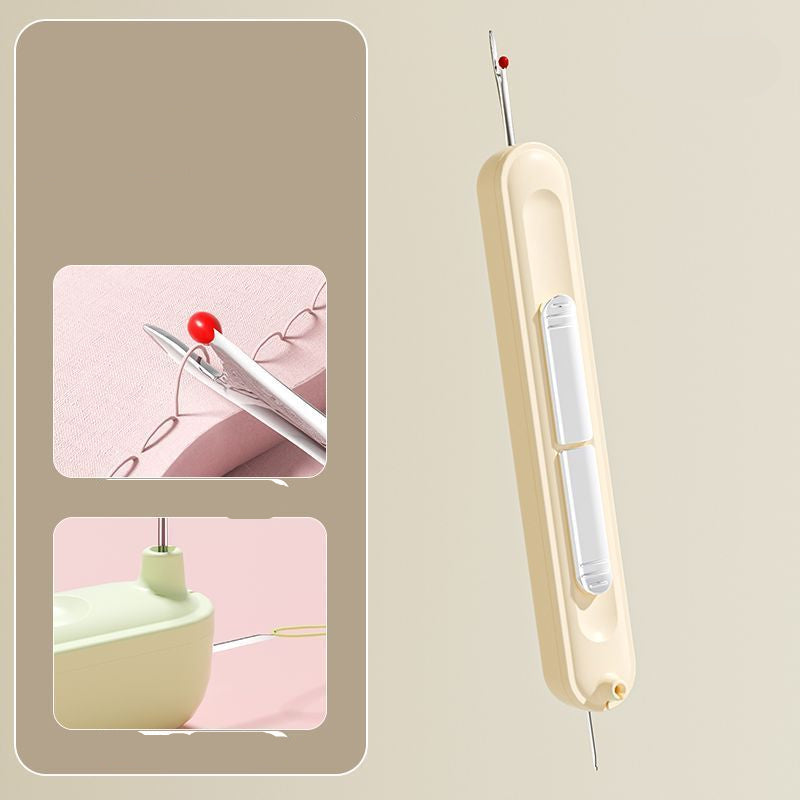 Practical 2-in-1 Needle Threader for Handcrafts