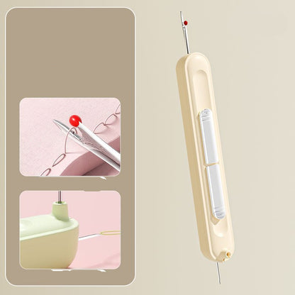 Practical 2-in-1 Needle Threader for Handcrafts