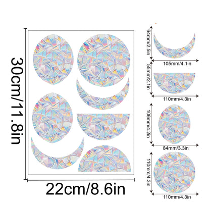 Colorful Rainbow Window Film for Sunlight Effects