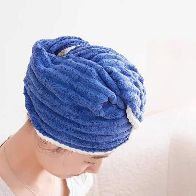 Soft Hair Drying Towel for Quick Hair Drying