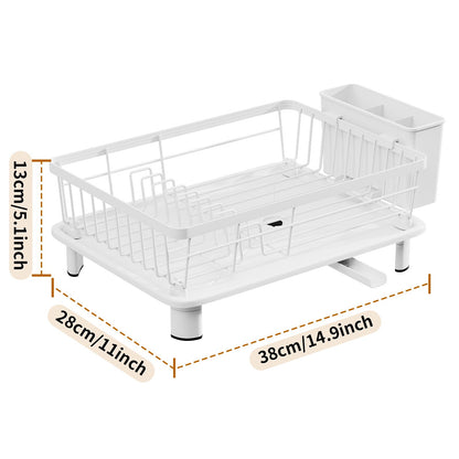 Kitchen Dish Drying Rack with Practical Drainage Function