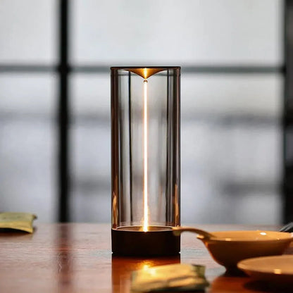 Cylindrical Magnetic Table Lamp with Soft Light Technology