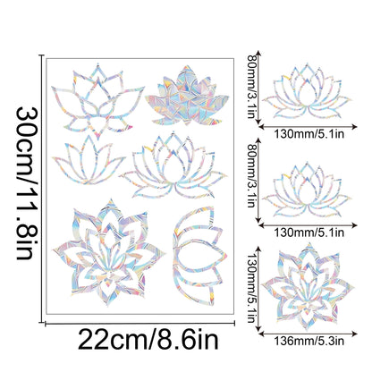 Colorful Rainbow Window Film for Sunlight Effects