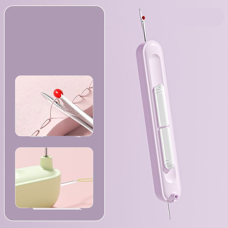 Practical 2-in-1 Needle Threader for Handcrafts