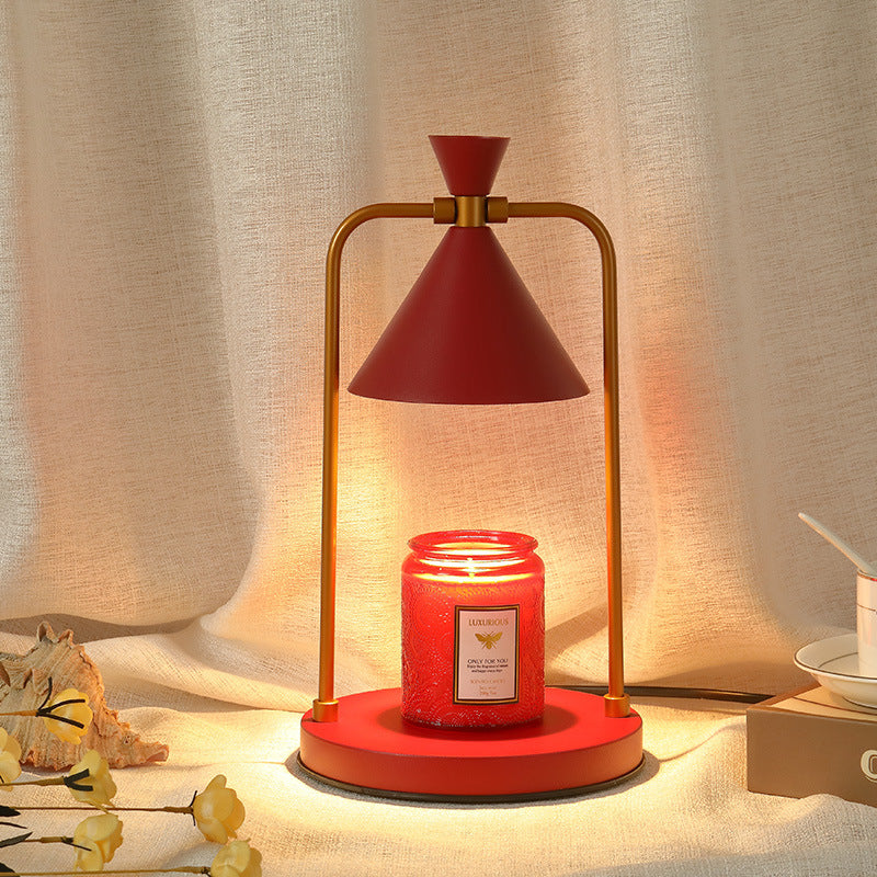Vintage Candle Warmer with Lamp Function