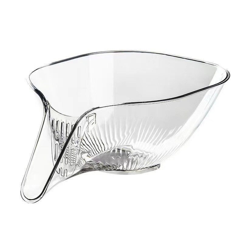 Transparent Colander for Pasta and Vegetables
