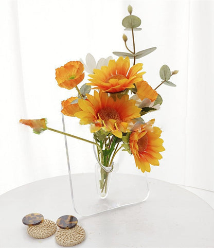 Transparent Acrylic Flower Vase