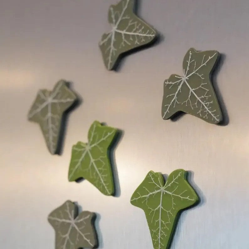 Designer Ivy Fridge Magnet with Elegant Plant Design