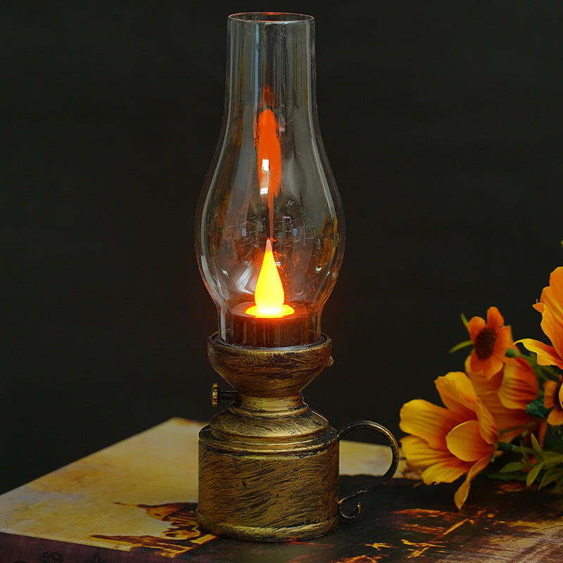 Decorative LED Oil Lamps for Indoor Use