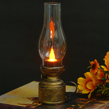 Decorative LED Oil Lamps for Indoor Use