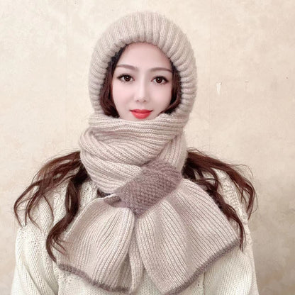 Winter Beanie Scarf for Ultimate Protection
