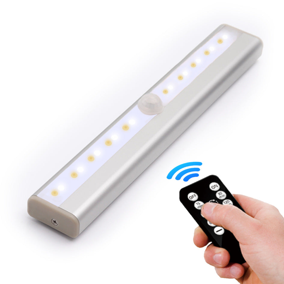 Cordless LED Light Strip with Automatic Motion Sensor