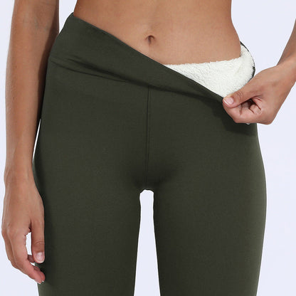 Warm Winter Leggings with Flannel Lining – Perfect for Cold Days