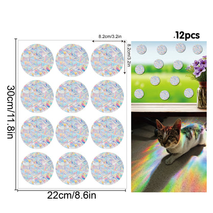 Colorful Rainbow Window Film for Sunlight Effects